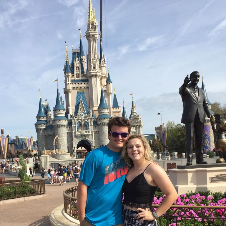 Senior Year of high school spring break, we went to Disney World and got stuck on a ride for over an hour. We also went to some spring training games in Florida to see how it compares to Arizona.