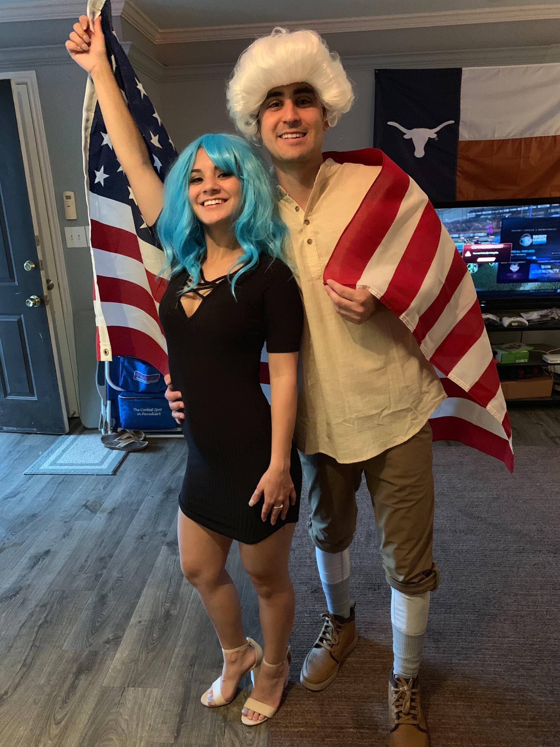 Wig Date Party! Ryan thought I said "Whig" date party ;)