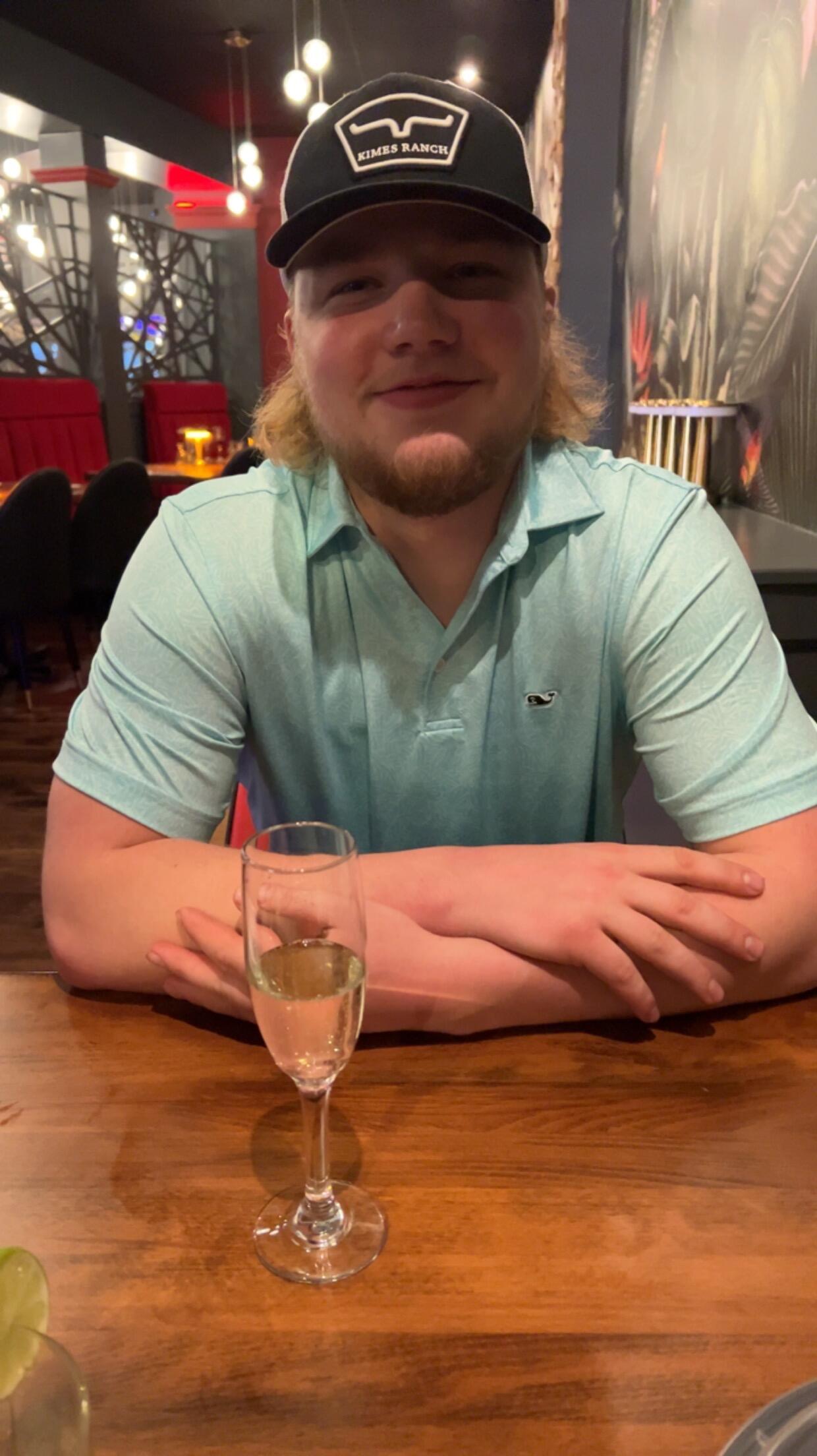 First official date out to dinner for Kyles Birthday :)