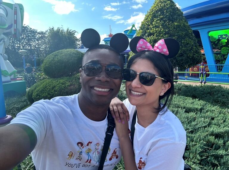The Disney trip where Christian officially accepted that matching outfits in public is going to be a forever thing.