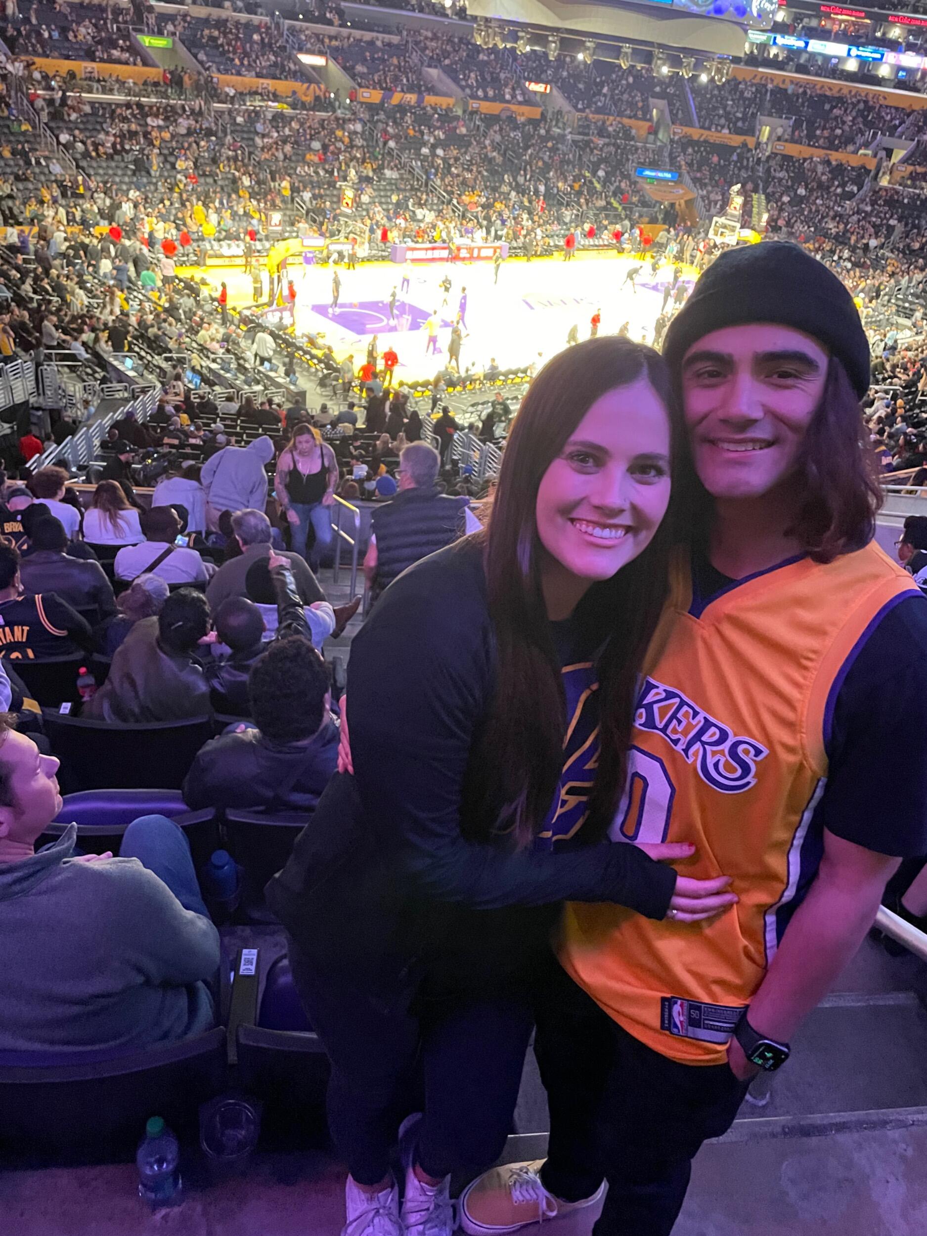 I surprised Shane with tickets to his favorite teams game!