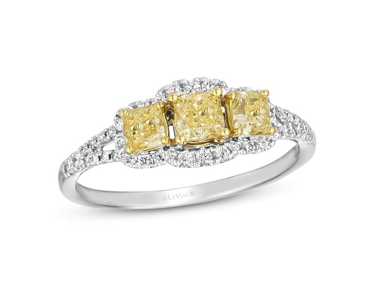 Yellow on sale wedding ring