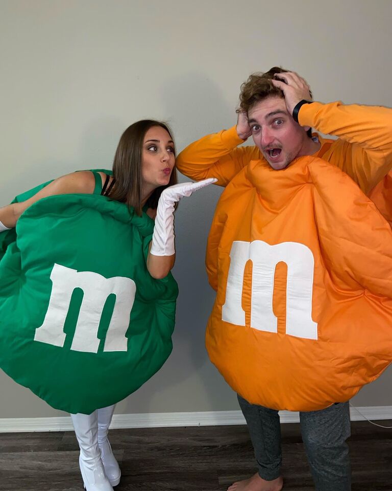 Putting the M's in M&M's.