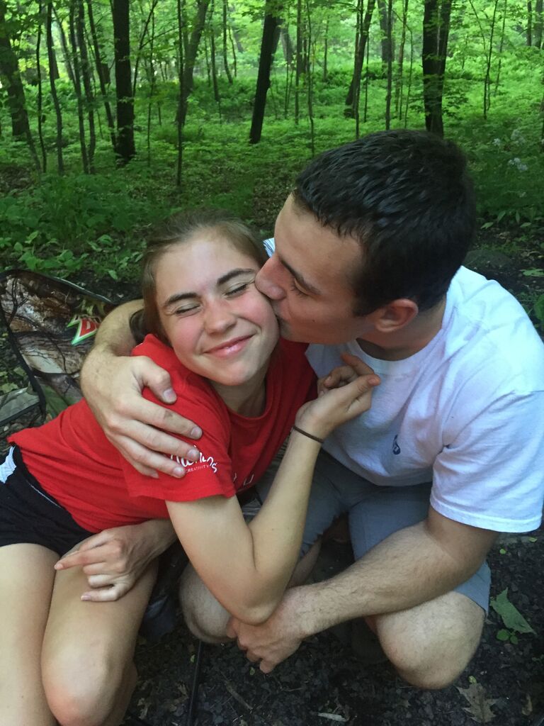 Happy campers at Interstate State Park