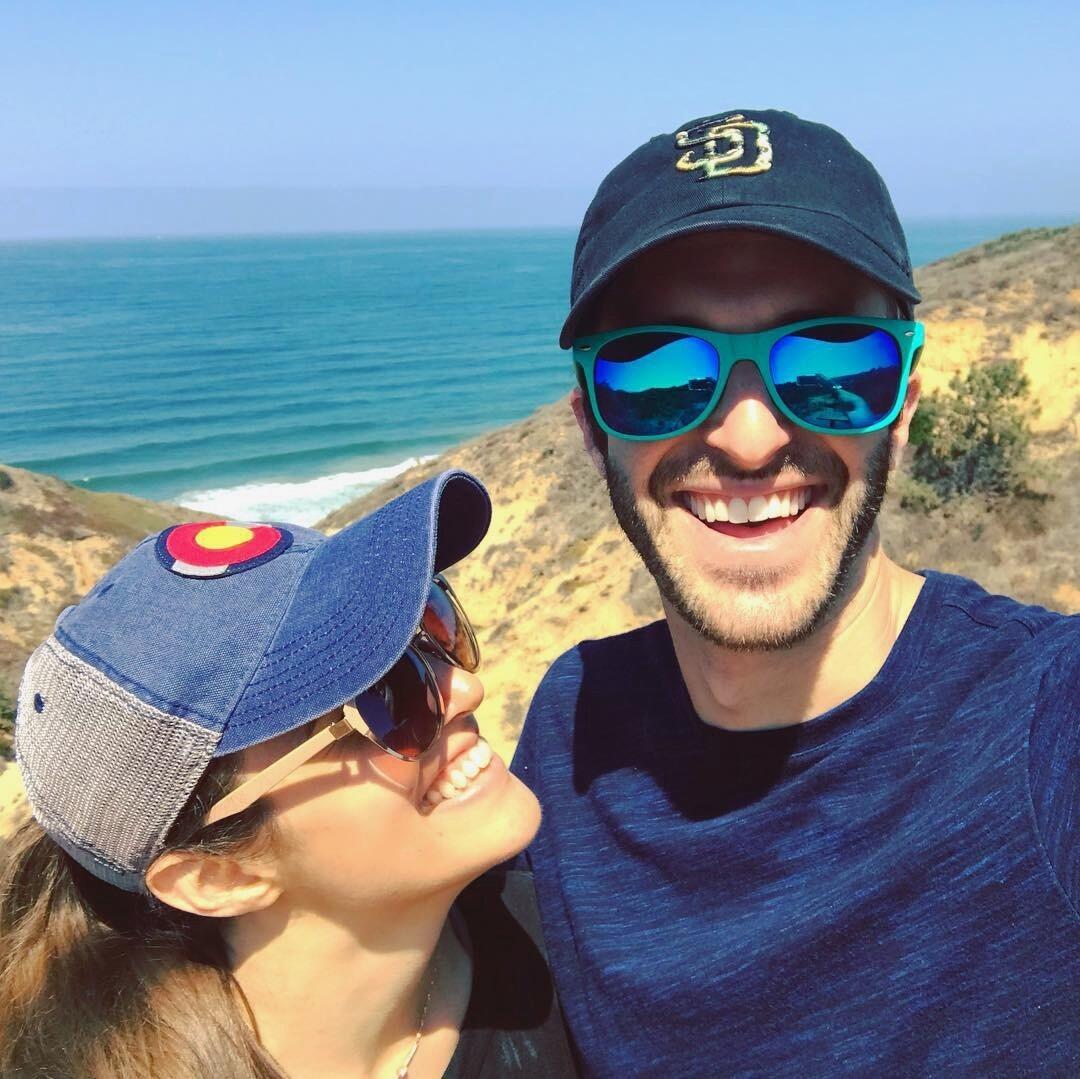 Our first Trip to California together to celebrate Doug's sister's wedding. 