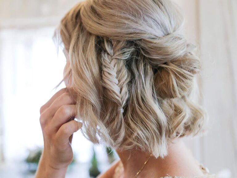 29 Wedding Hairstyles For Short Hair