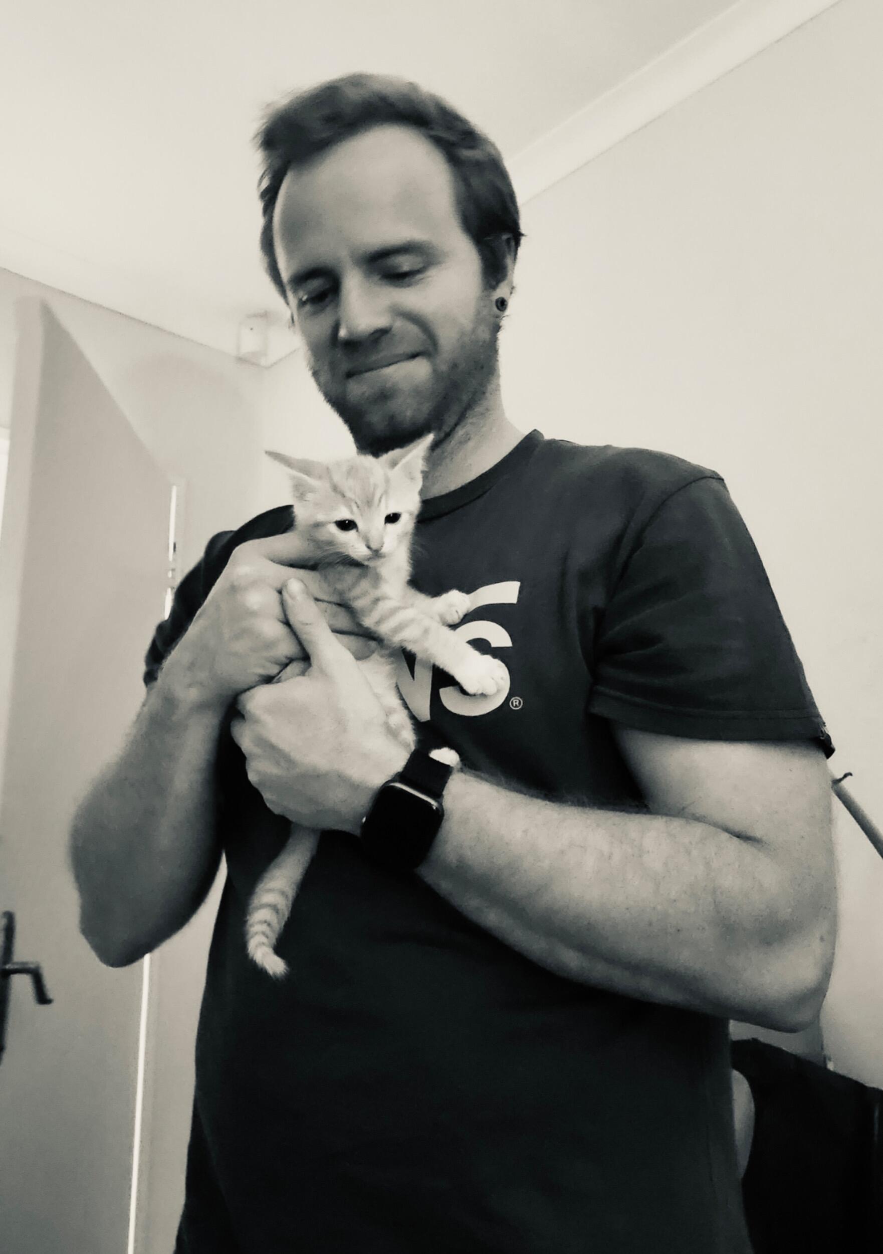 Our first adopted child. RIP little Cola
