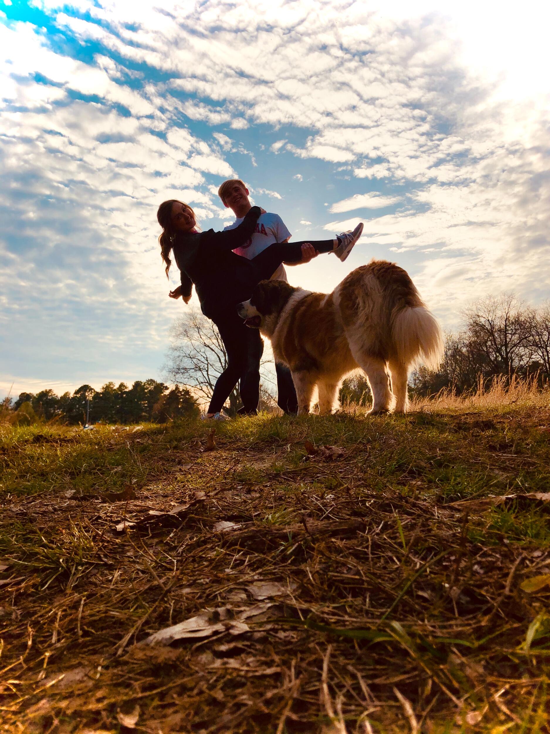 Dreaming about their future family in the field one day! 