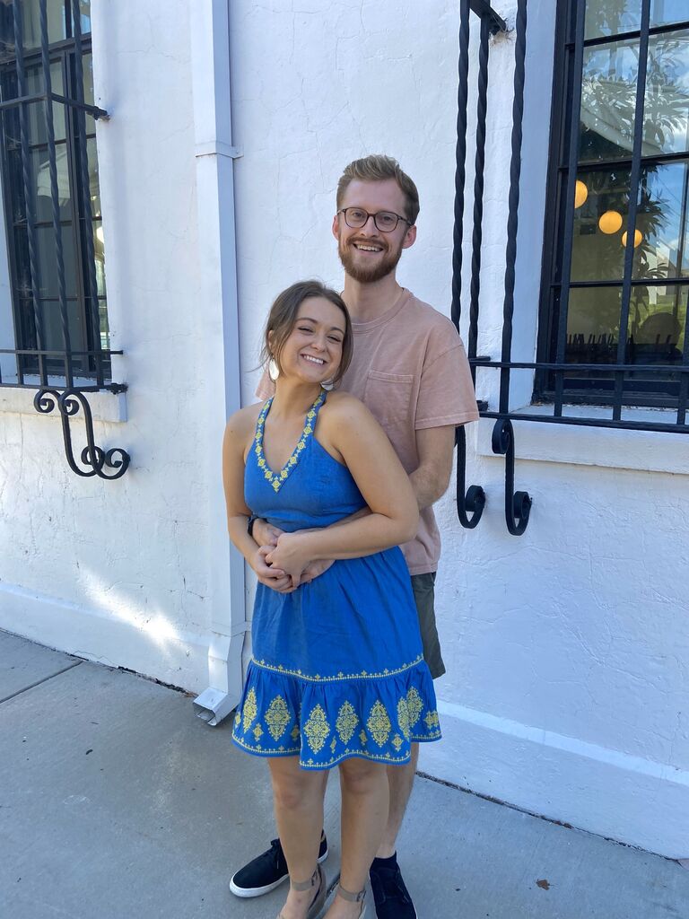 My sweet parents came to town shortly after my birthday, and we began venue hunting!