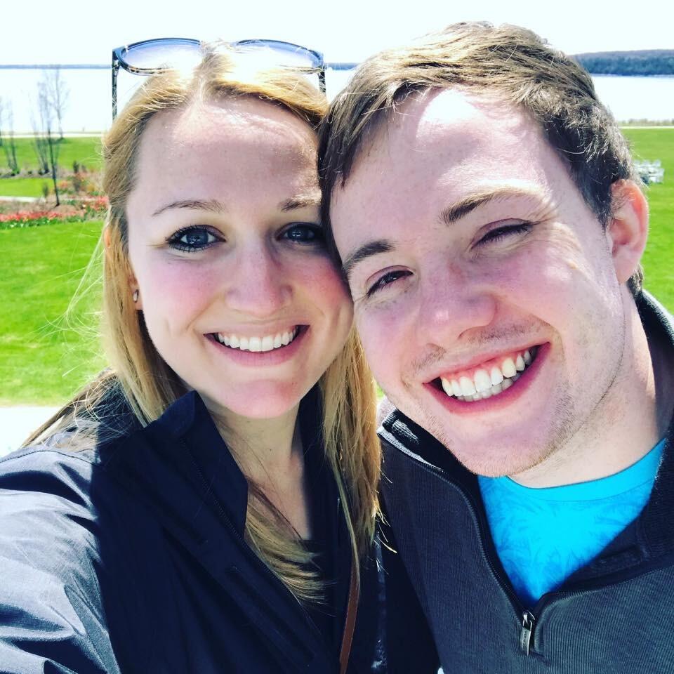 The first of many trips together to Mackinac Island after riding the Zoo-De-Mack bike race.