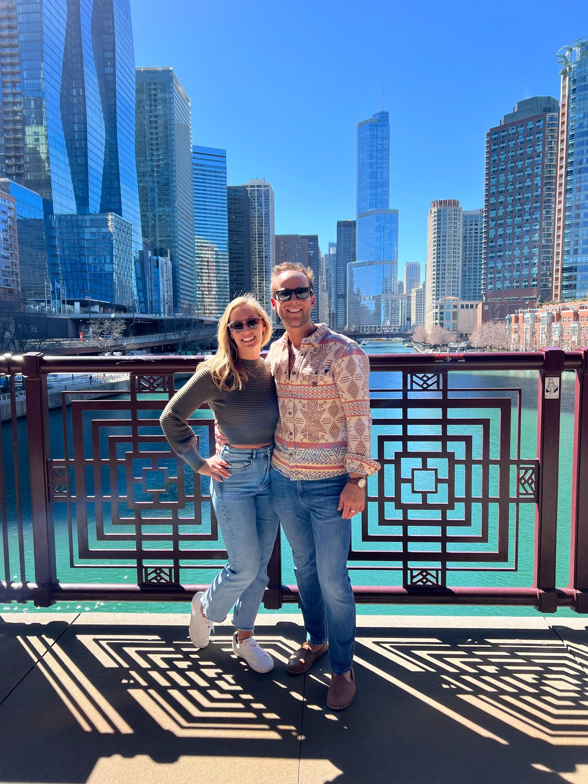 This was another trip to Chicago for Yvonne's 10-year study abroad reunion! Such a beautiful April day.