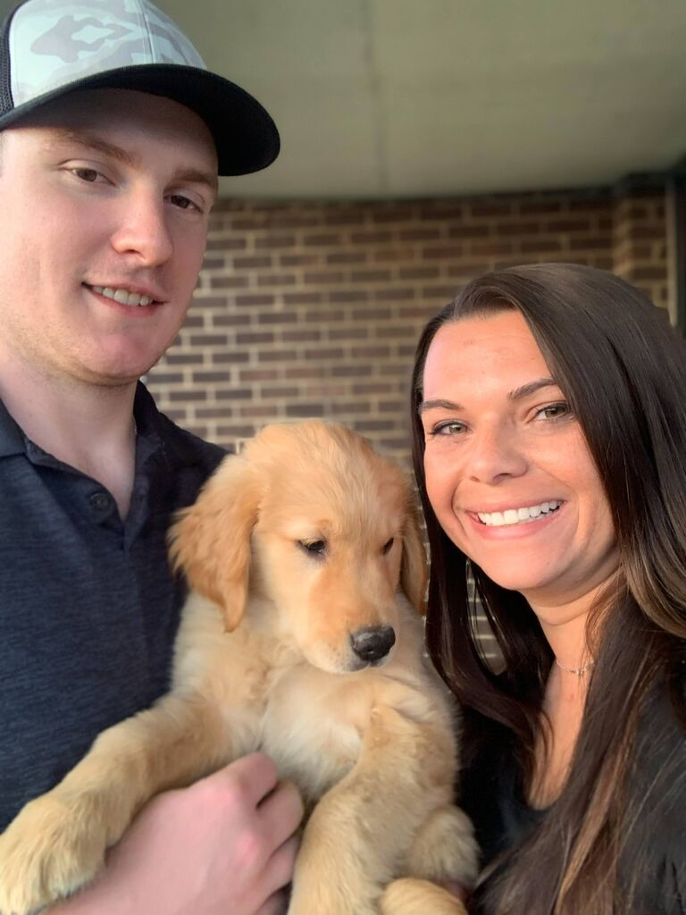 The pandemic hit, Alicia was working from home and Doylan in office, they brought home their new pandemic pup, Ryker.