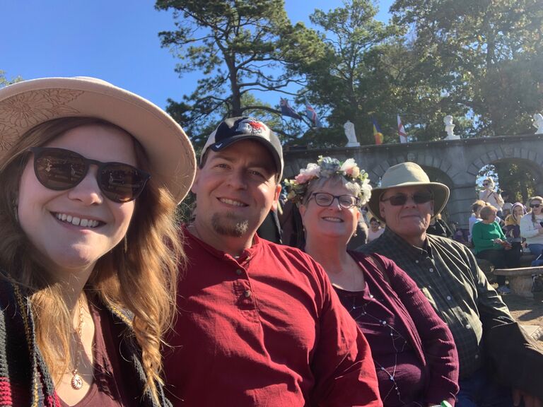 Texas Renaissance Festival with Jana and Mike.