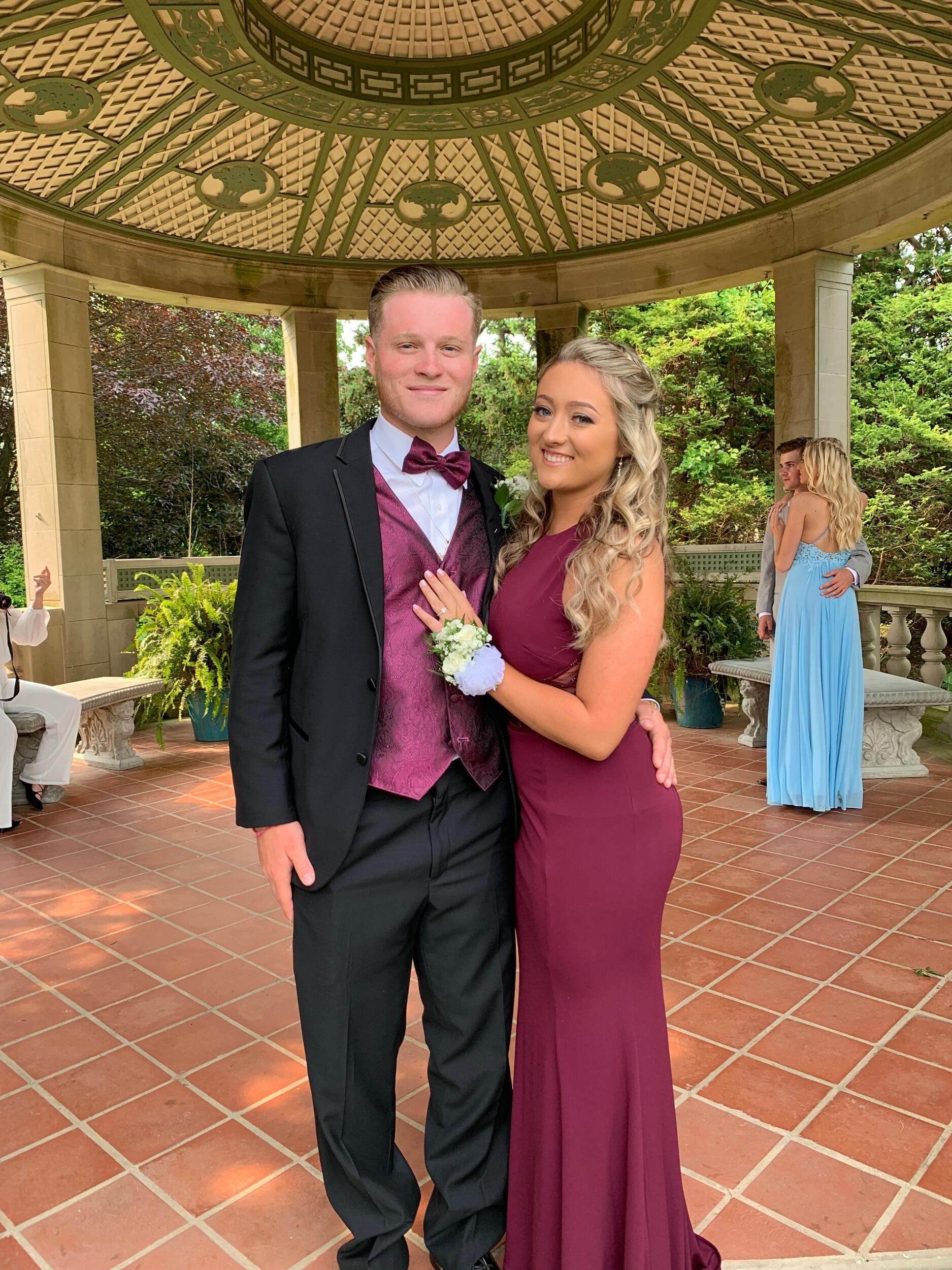 Ashley's Senior prom together