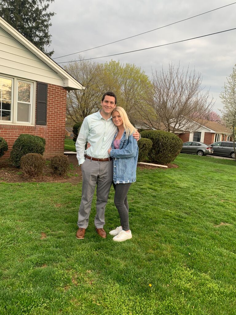 We moved in together after three years of long distance!