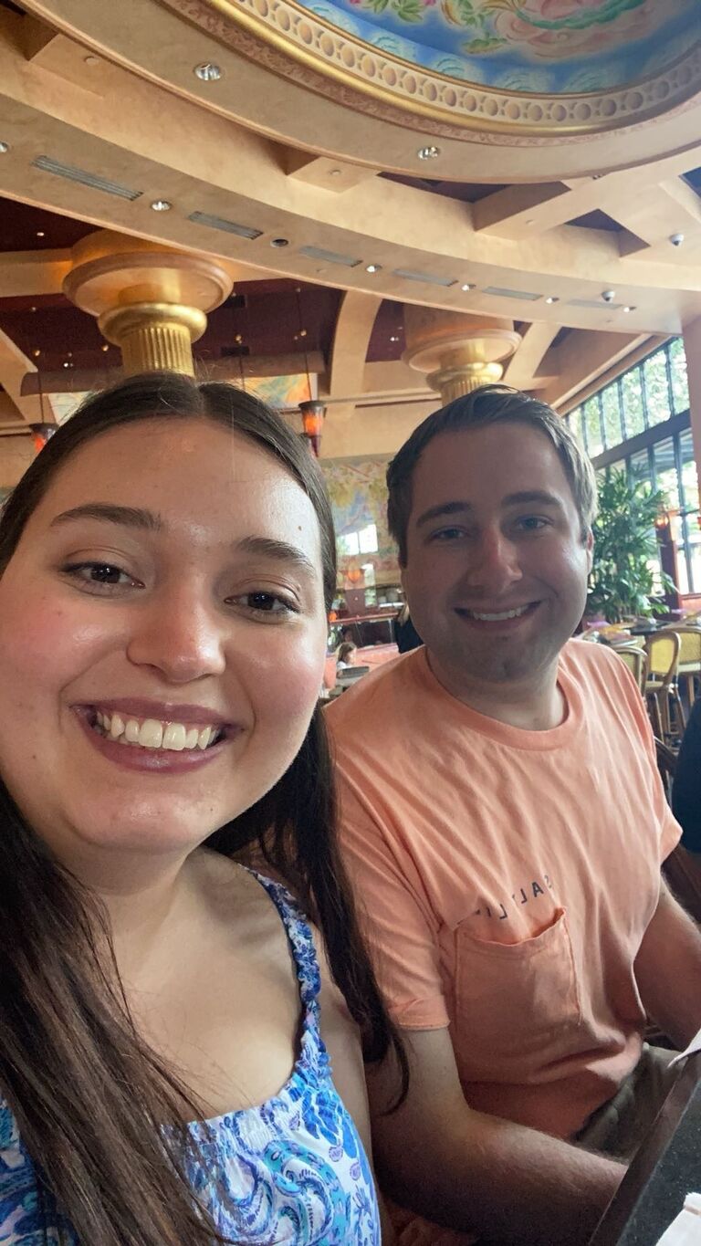 One of many Cheesecake Factory dates