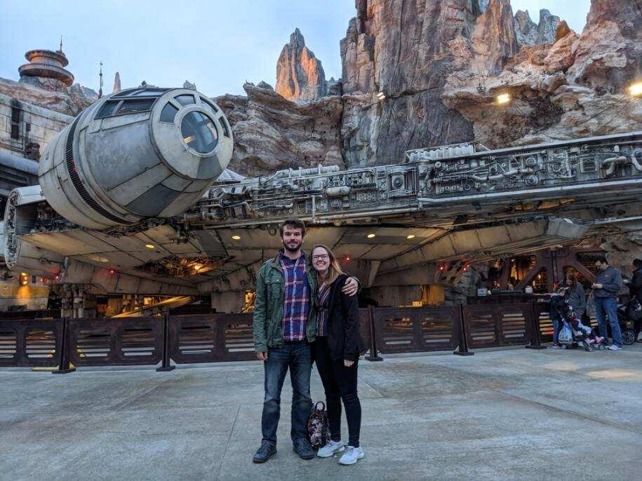 Embracing our inner nerds at Star Wars: Galaxy's Edge in Disneyland.
