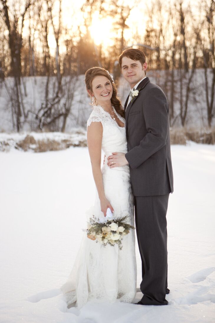 A Rustic Winter Wedding In Maple Grove Mn