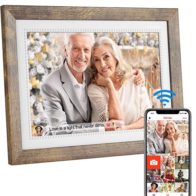 Digital frame for mother of the groom gift