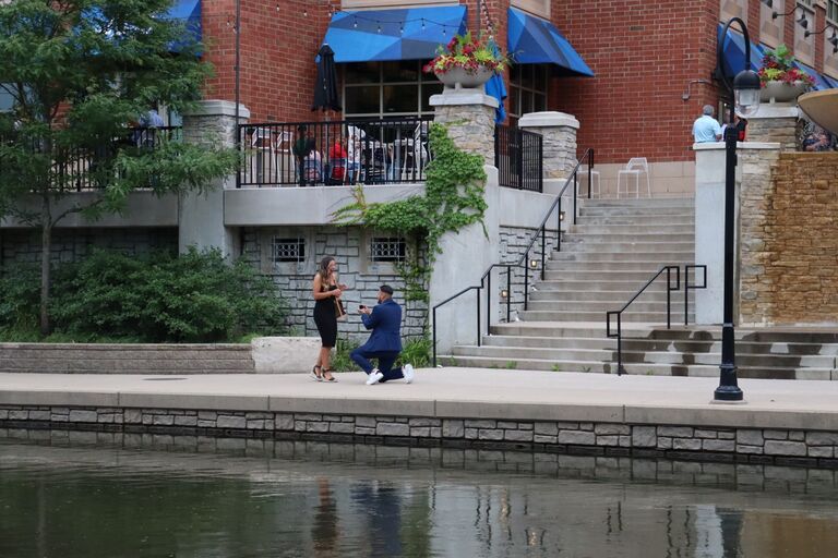 They got engaged almost one week after that Florida trip!
