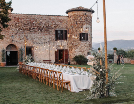 Castello di Gabbiano Tuscany, Italy destination wedding venue