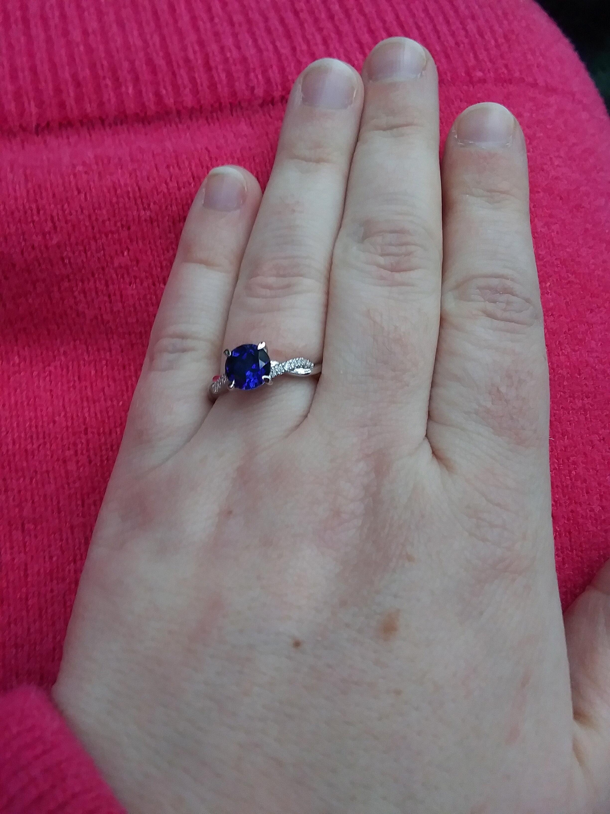 Brandon proposed to Amanda at Nathaniel Greene/Close Memorial Park.