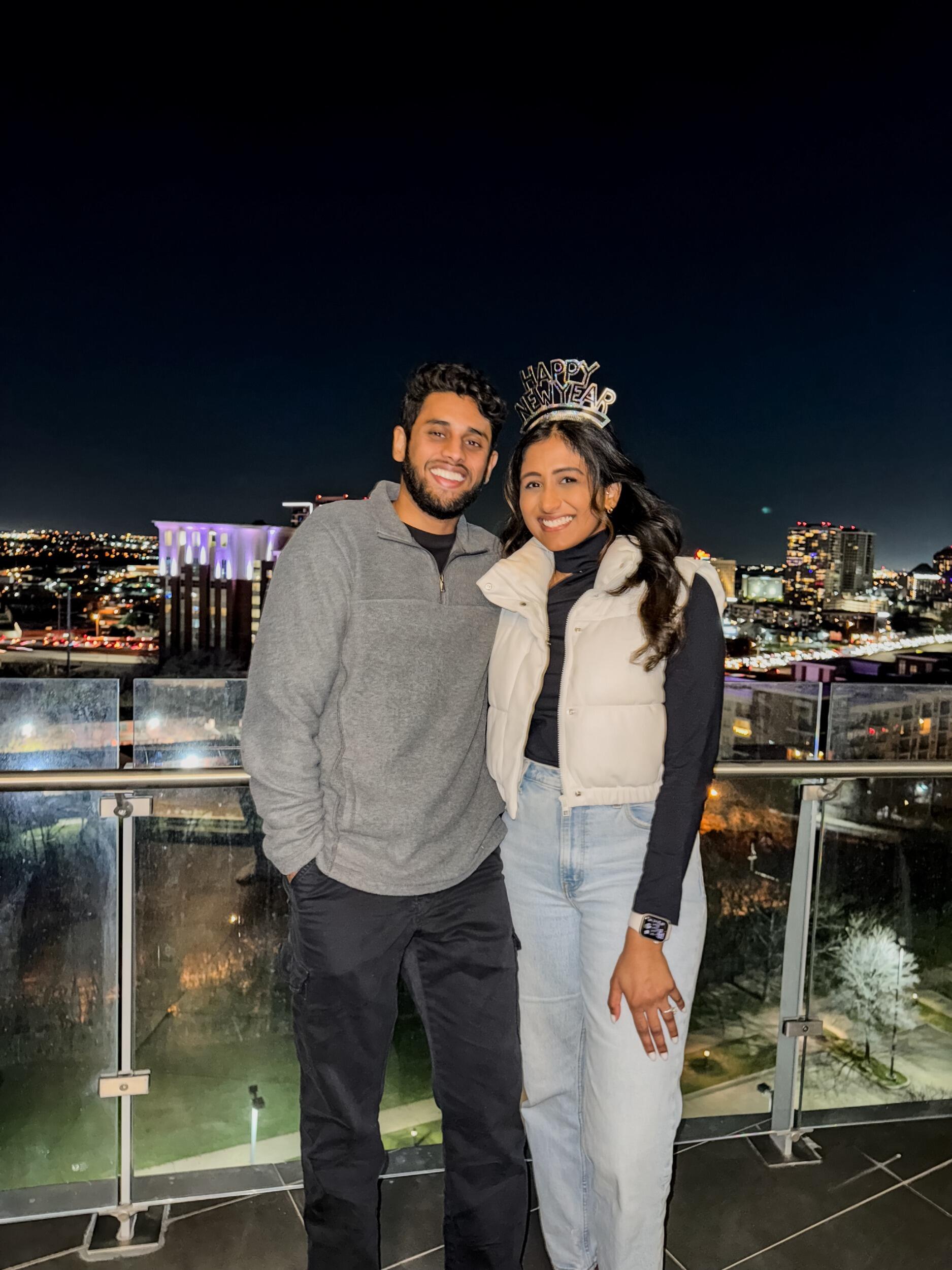 Our first New Year's eve!