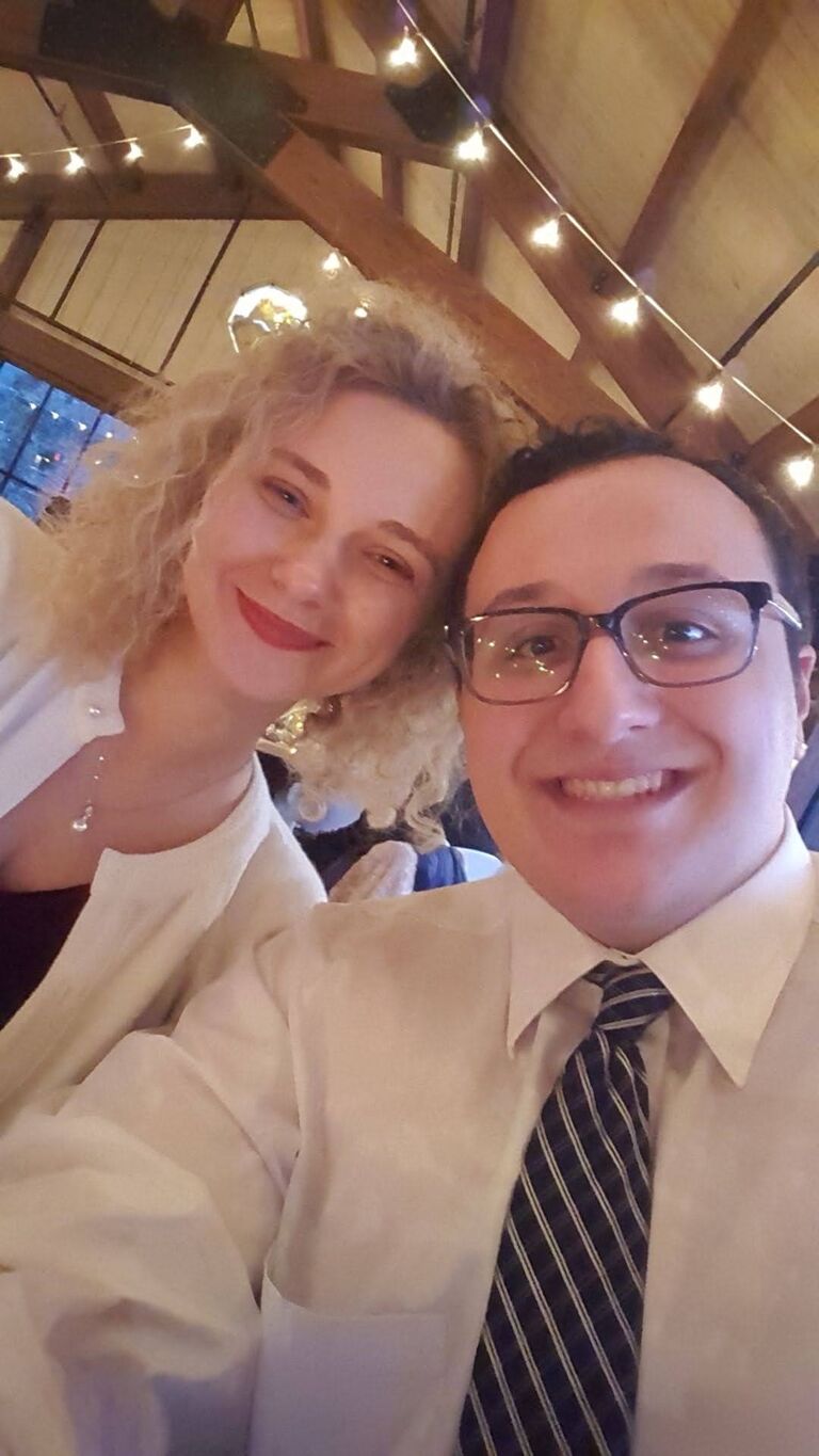 Us as Wedding guests
