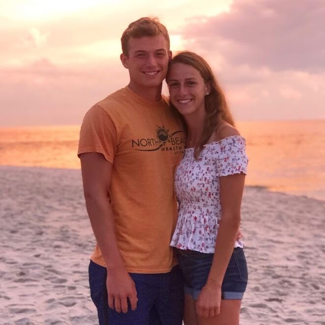 Rachel's first time visiting Cape May Point!