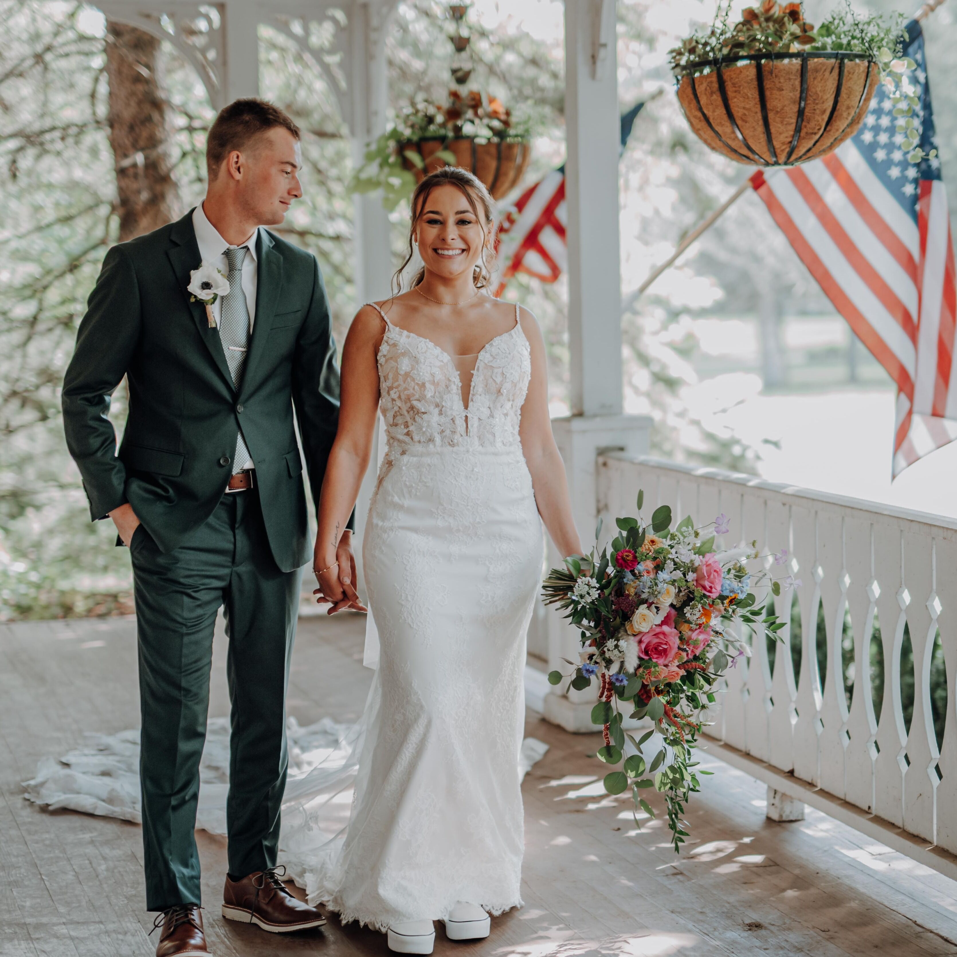 Brittany & Tom  Morgan Morgan Acres Farm Wedding and Events Owner