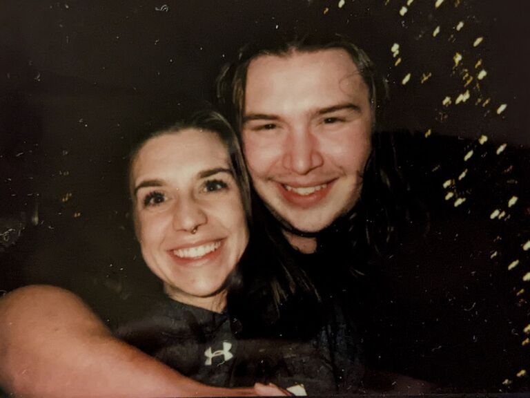 First Polaroid at a Burch Christmas