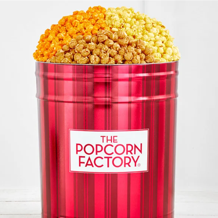 assortment of flavored popcorn gift