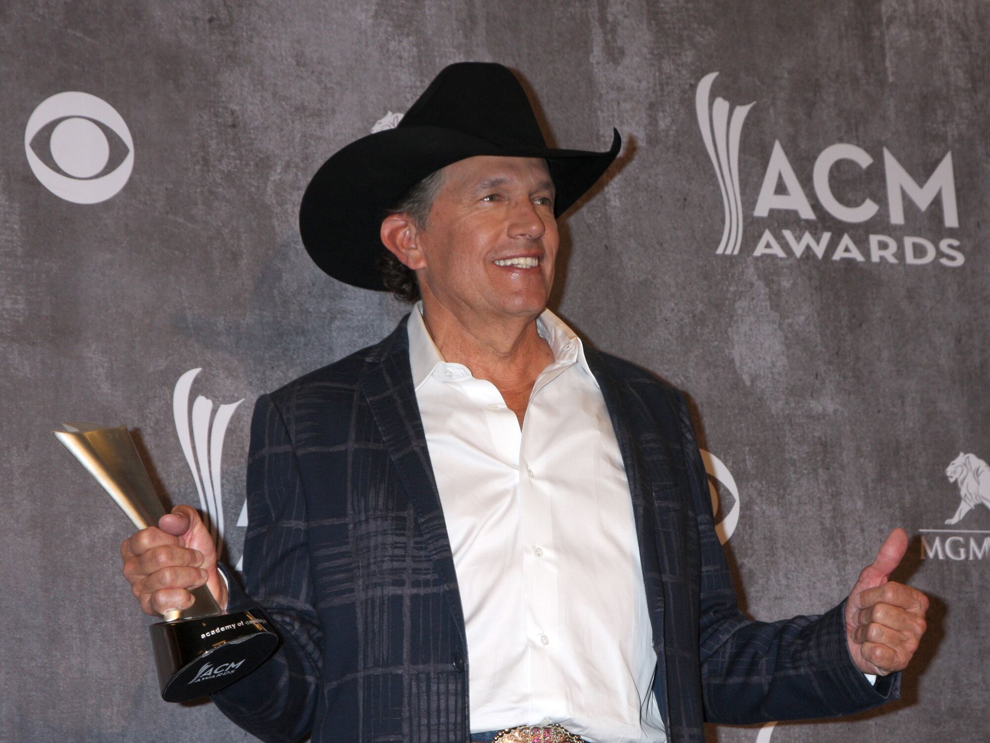George Strait at the 2014 Academy of Country Music Awards