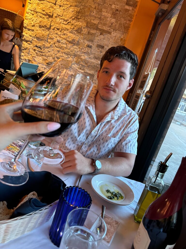 Celebrating picking our Venue
