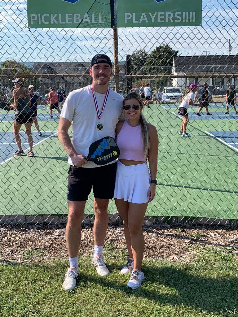 First Pickleball Tournament Together