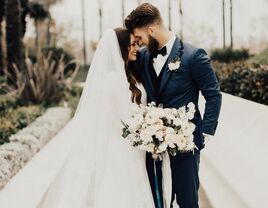 Bryce Harper and wife Kayla Wedding photo