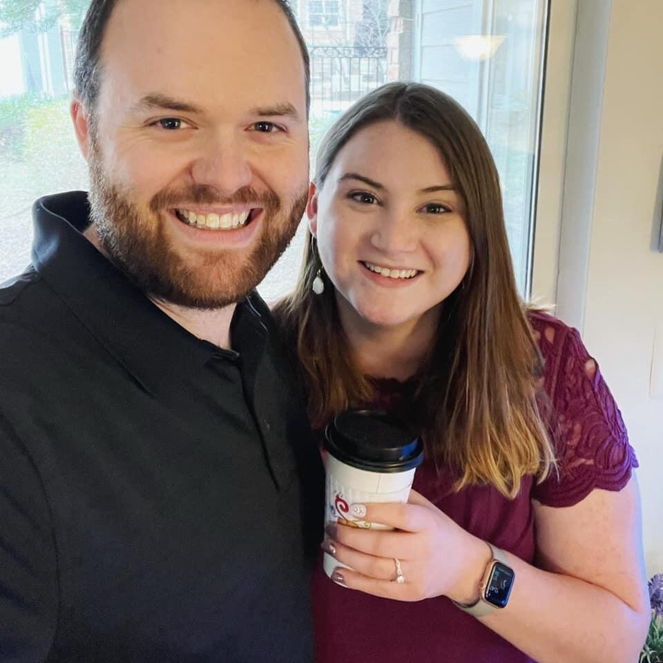 On March 17, 2021 Greg asked Kaitlyn to marry him by buying her coffee at Caffe Amouri to celebrate one year of living together (and surviving the pandemic craziness). Kaitlyn said yes!