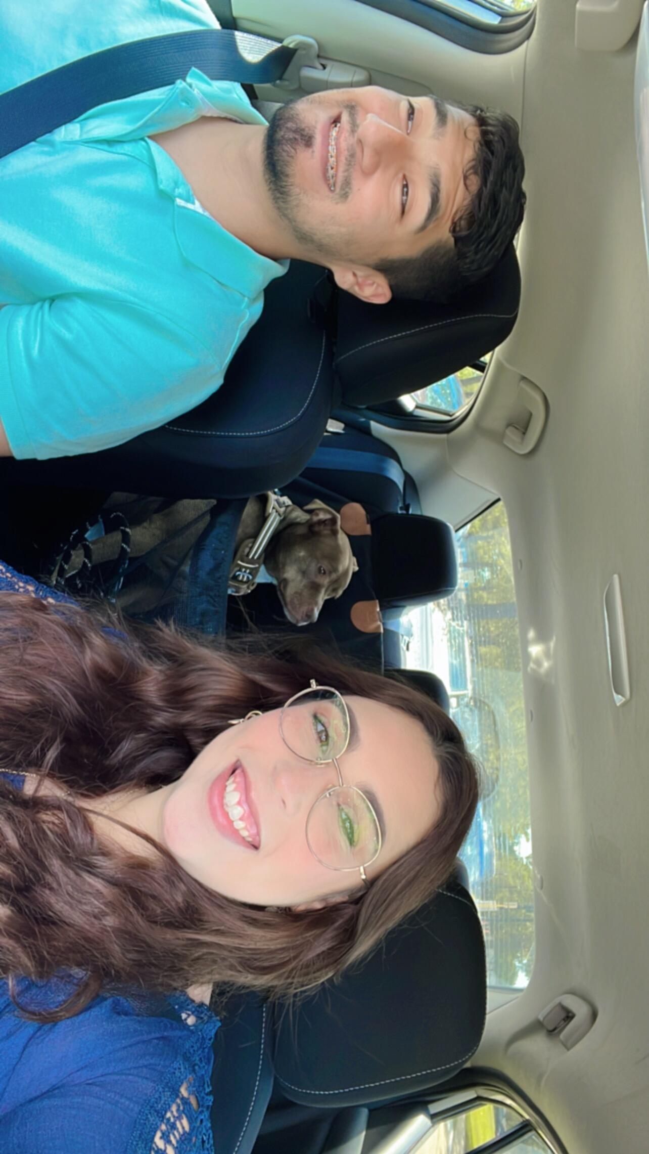 Going to friends house with our baby