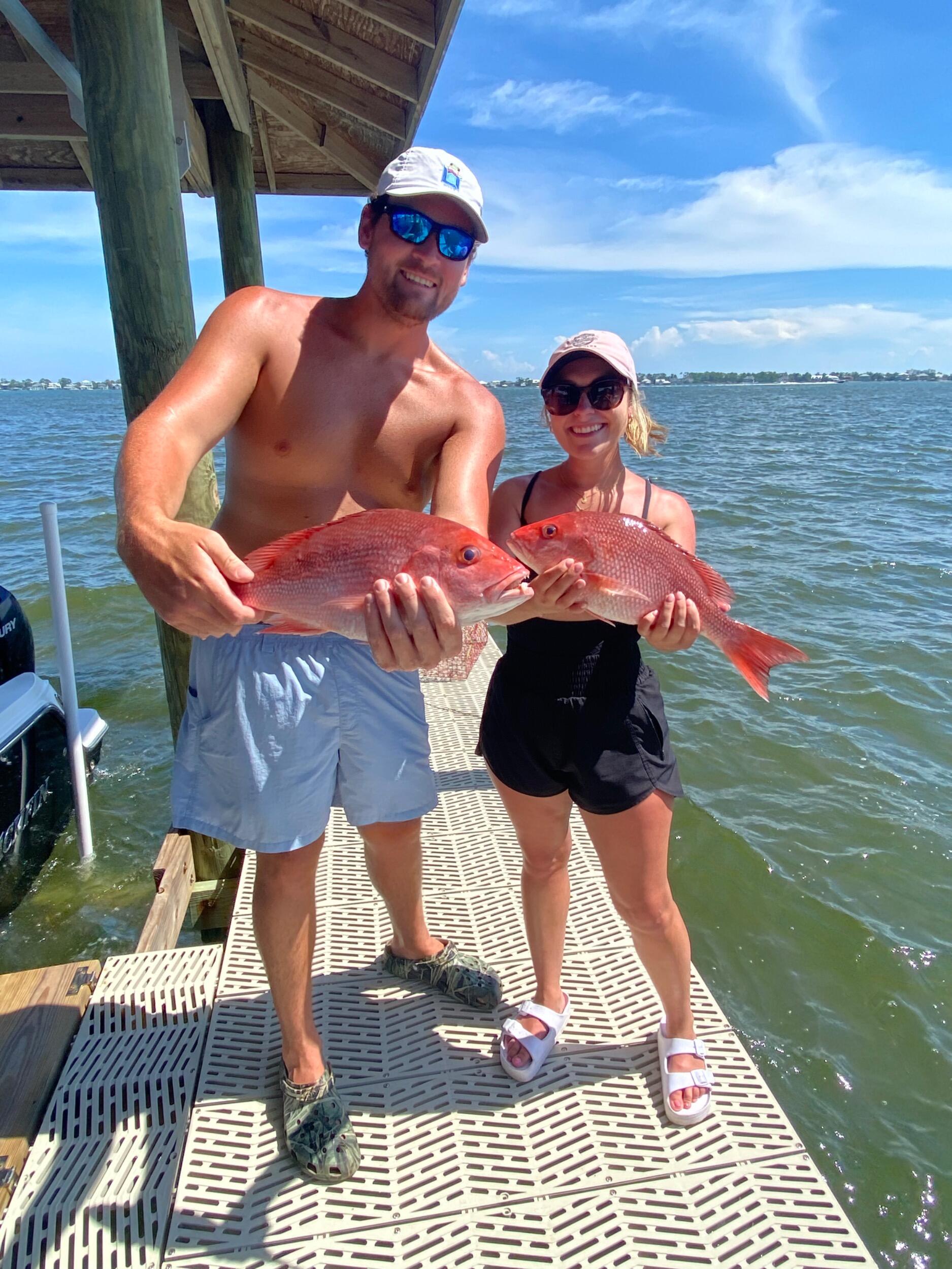 Bowen and Amy went to visit friends in Gulf Shores for the 4th. This is the first time that they went deep sea fishing together. It was definitely an experience (iykyk). Overall, they had some of the best ceviche made with the fish that was caught (shoutout to Mrs. Patty).