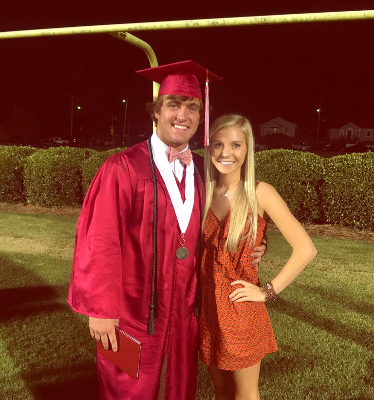 Matt's high school graduation