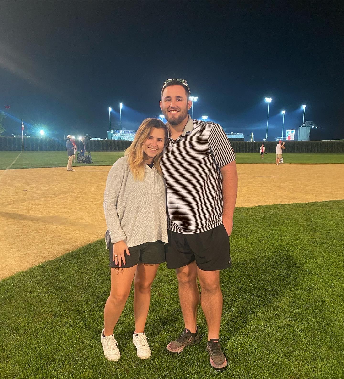 Lots of baseball memories being made together including The Field of Dreams. 