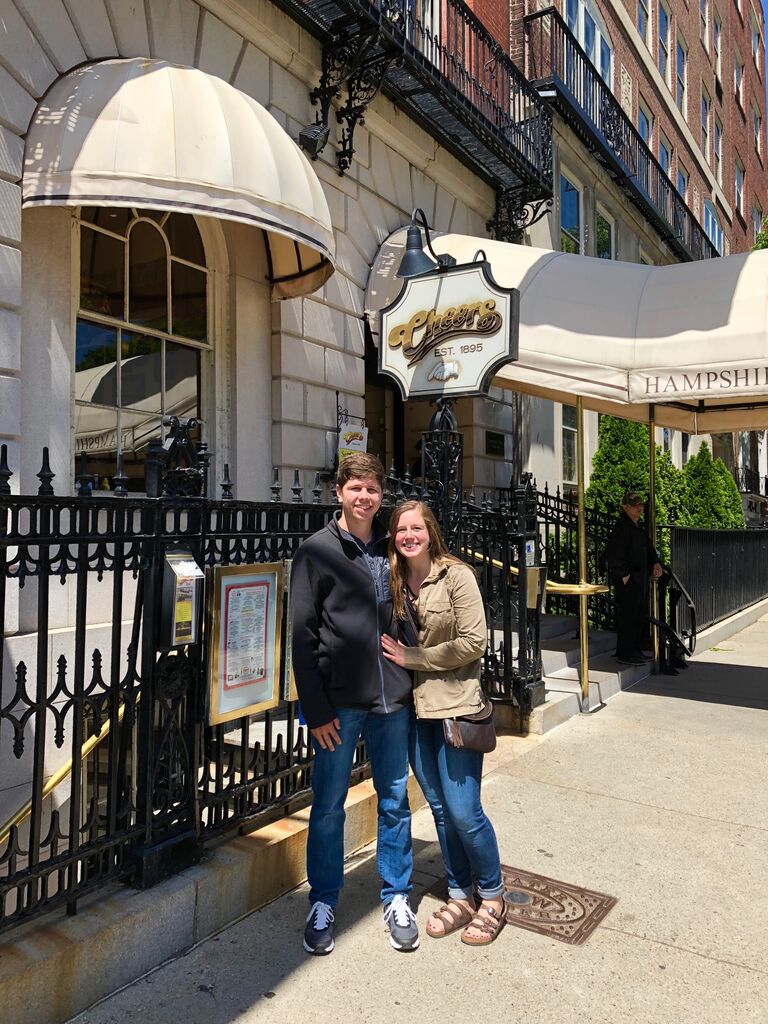 We took our first trip together, in Boston!