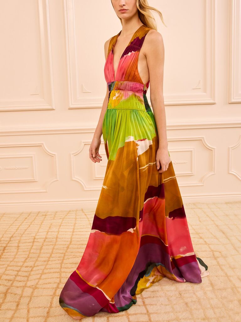 Ulla Johnson printed maxi beach wedding guest mother-of-the-bride dress