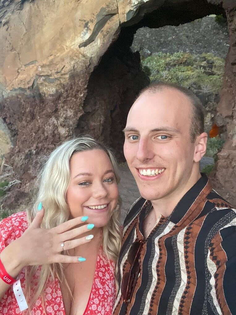 She said yes!