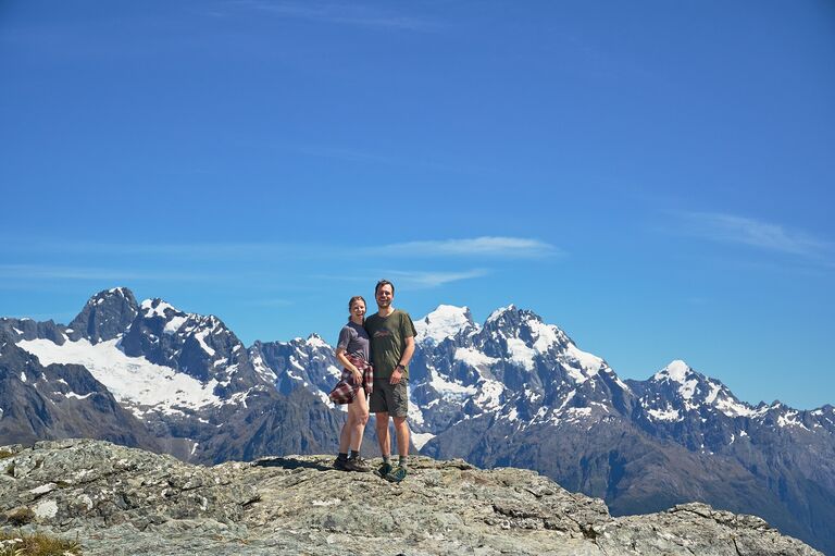 Maar voordat we gaan trouwen een pre-huwelijksreis of sabbatical, wat je maar wil! Lekker vier maanden naar NZ en...