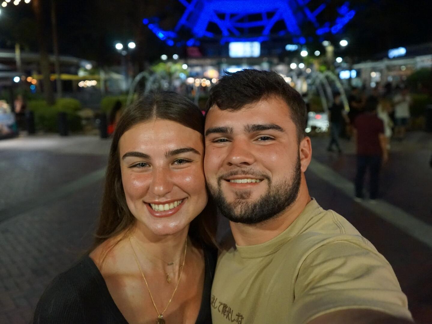 Gabrielle's first time visiting Orlando!