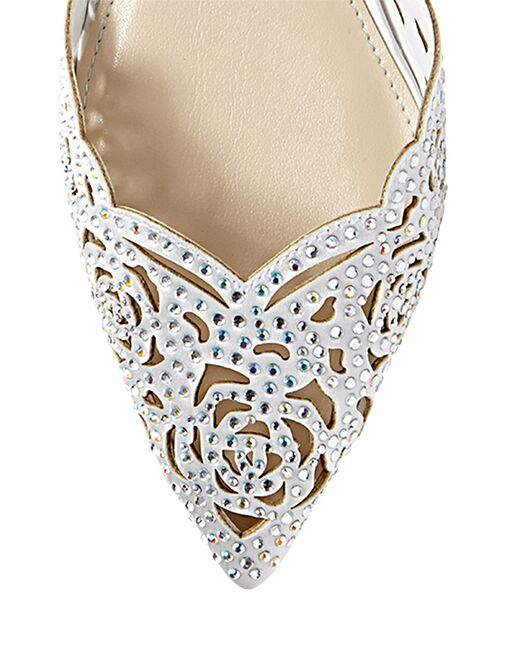 betsey johnson lucy flats ivory
