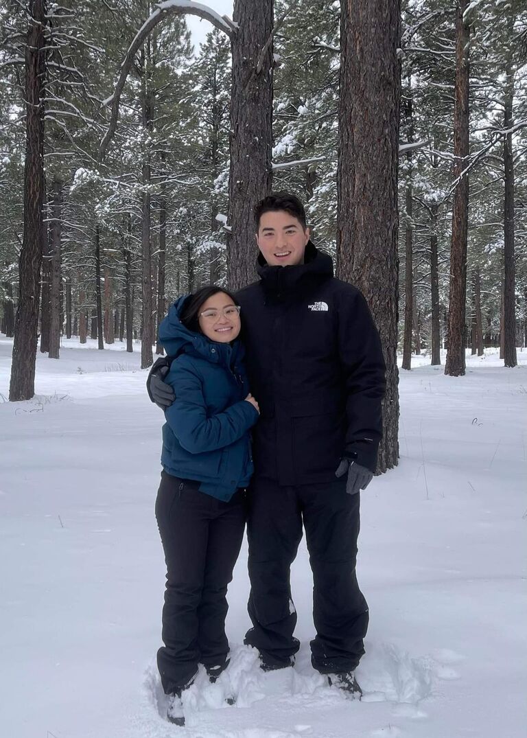 Sledding in Flagstaff