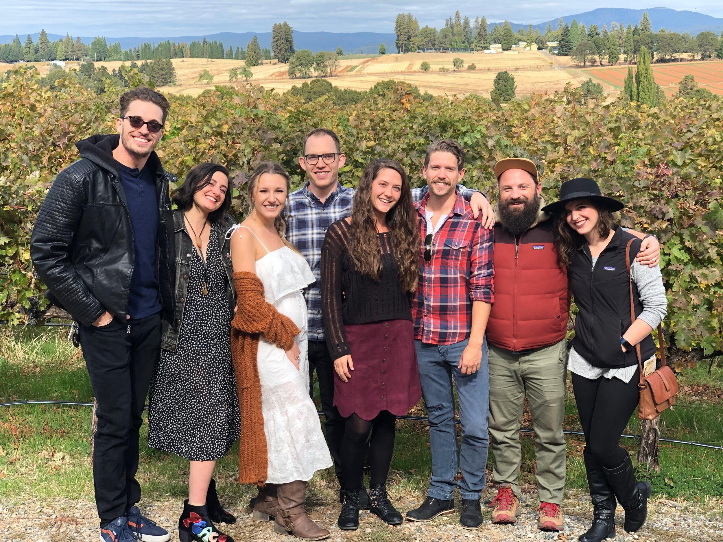 Evan took Shawn to Apple Hill for her first time. This tradition continues every fall with friends old and new!