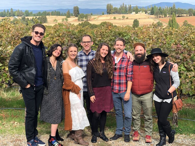 Evan took Shawn to Apple Hill for her first time. This tradition continues every fall with friends old and new!